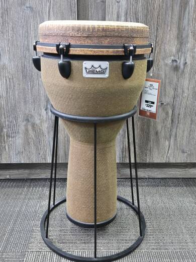 Remo Djembe - 25x14 - Fabric Earth Finish | Long & McQuade
